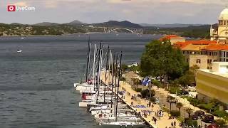 Šibenik - okretna panoramska kamera - 31.5.2019.