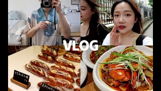 VLOG 吃烤肉 ｜ 拆快递分享 ｜ 新睡衣新泳衣 ｜ 绿豆排骨汤 ｜ 三家成都面包店 #治愈向