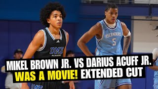 5-Star Guard SHOWDOWN | #1 Darius Acuff Jr. vs #2 Mikel Brown Jr. Extended Cut!!