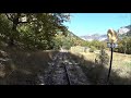 driver s view.... odontotos rack railway kalavrita diakofto Οδοντωτός 2 340