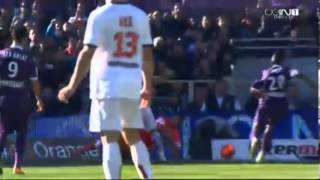 Troisième but de Zlatan Ibrahimovic - Toulouse FC 2-4 Paris Saint Germain 23/02/2014