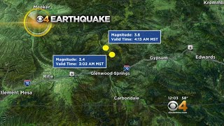 Two Early Morning Earthquakes Strike Glenwood Springs