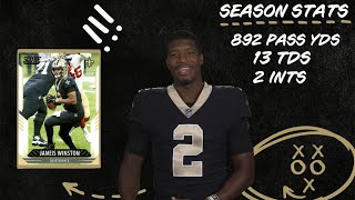 Saints Jameis Winston on which teammates' trading cards he'd collect | Panini Player Spotlight 2021