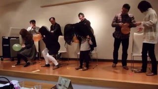 平成27年  忘年会  8. 風船割りゲーム