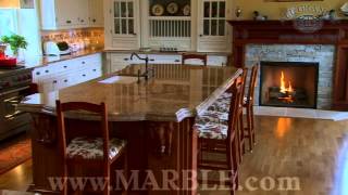 Madura Gold Granite Kitchen Countertops III | Marble.com