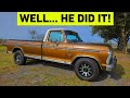 1973 Ford F350 Super Camper Special gets BIG upgrades!