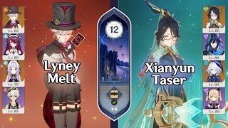 Lyney + Xianyun ft Ororon vs 5.3 Spiral Abyss Floor 12 | C4 Lyney \u0026 C0 Xianyun | Genshin Impact