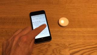 Web Bluetooth on iOS with Puck.js (WebBLE)