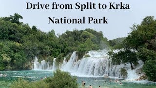 Drive from Split to Krka National park | Croatia driving