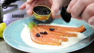 Recept: voorgerecht met gekarameliseerde gerookte zalm