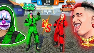 ENFRENTÉ A MrSteven a PVP EN DIRECTO !!😱 *KRECK VS MrSteven* FREE FIRE