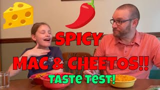 MAC & CHEETOS TASTE-TEST!
