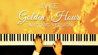 JVKE - GOLDEN HOUR (Wedding Version) | Piano Cover by Paul Hankinson feat. Pachelbel's Canon