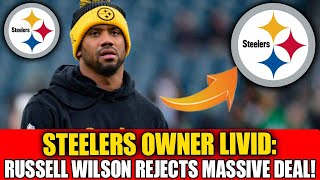 Steelers Owner Furious After Rejected Offer to Quarterback Russell Wilson; Fans Left Stunned