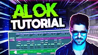 How To Make a Drop Like ALOK - FL Studio SLAP HOUSE Tutorial (FREE FLP)