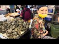 kaohsiung walk walk in kaohsiung ziyou traditional market lots of popular food 4k taiwan