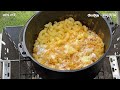 canadian campfire recipes mac n cheese cedar plank salmon u0026 chocolate cake 本格的で簡単！カナダのキャンプ飯