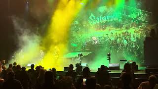 Sabaton - Attack of the Dead Men. Live at the Youtube Theater 2024.