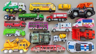 Collecting For Public City Transport Vehicles | City Bus, Fire Rescue Truck, Ambulance, School Bus