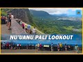 Hawaii Pali Lookout | Best Views on Oahu | Drive to Nuuanu Pali Lookout | Pali Hwy 🌴 Hawaii 4K Tour