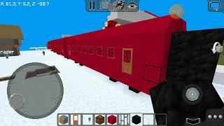 how to make a train in multicraft