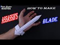 How to Make a Hidden Assassin's Blade out of Paper