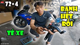 TOANBLACK TÉ XE KHI CHẠY EXCITER 72+4 VÀ CÁI KẾT| VLOG