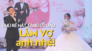 Chú rể hát tặng cô dâu - Làm vợ anh nhé