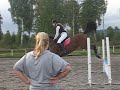 sprangtrening på lysthus. rebecka og iza og kari og gimly