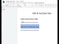 Google Doc Headers for Accessibility