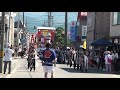 2019年　 矢島町 八朔祭り　水上