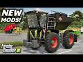 New Mods! - Parker 1400 System, Xerion 3000 Saddle Trac, & MB Accelo! | Farming Simulator 25