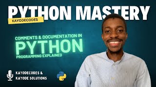 Comments & Documentation In Python