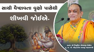 સાચી વૈષ્ણવતા વૃક્ષો પાસેથી શીખવી જોઈએ. || Pu.Dwarkeshlalji Maharaj