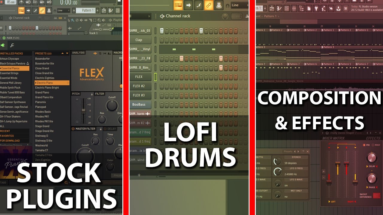 Step By Step: How To Make Lo-fi Hip-Hop With Stock Plugins - FL Studio ...