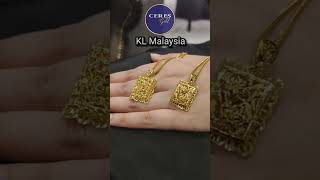 Malaysia Jewelry, Gold Pendants From CERES Jewelry #MalaysiaJewelry