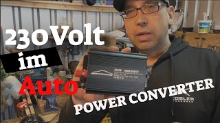 230V im Auto - Power Inverter