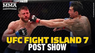 UFC Fight Island 7: Holloway vs. Kattar Post-Fight Show ft. Laura Sanko - MMA Fighting