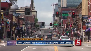 Judge denies Broadway bars' request for restraining order