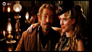 The prestige (2006) | Angier meets his Double  | Hugh Jackman | Scarlett Johansson