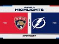 NHL Game 3 Highlights | Panthers vs. Lightning - April 25, 2024