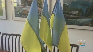 Ukrainians, Russians Living In Sunny Isles Beach Call For Peace In Their Home Countries