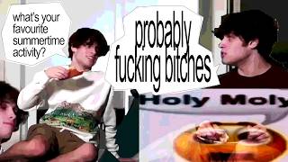 nick, matt, and chris sturniolo being menaces for 5 minutes
