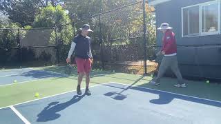 Terry Nemoff Lesson Backhand 5th and 3rd shot Drop