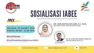 WEBINAR SOSIALISASI IABEE