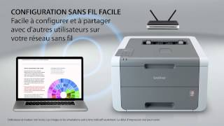 HL3140CW Démo produit - Imprimante numérique couleur sans fil