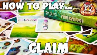 How to play... Claim - White Goblin Games