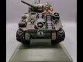 21st century toys wwii m4a3 sherman tank with commander 1 18 scale rare military