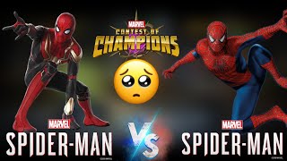 Spider Man Vs Spider Man Fight Marvel Contest of Champions
