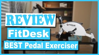 FitDesk Best Rated Under Desk Cycle Review - Best Under Desk Bike Pedal Exerciser Reviews 2020